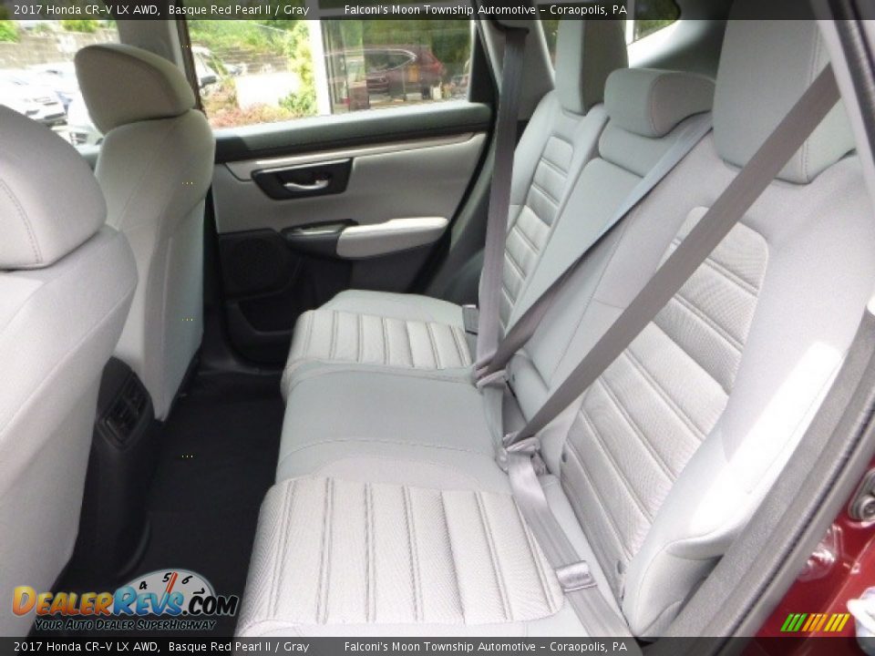2017 Honda CR-V LX AWD Basque Red Pearl II / Gray Photo #9