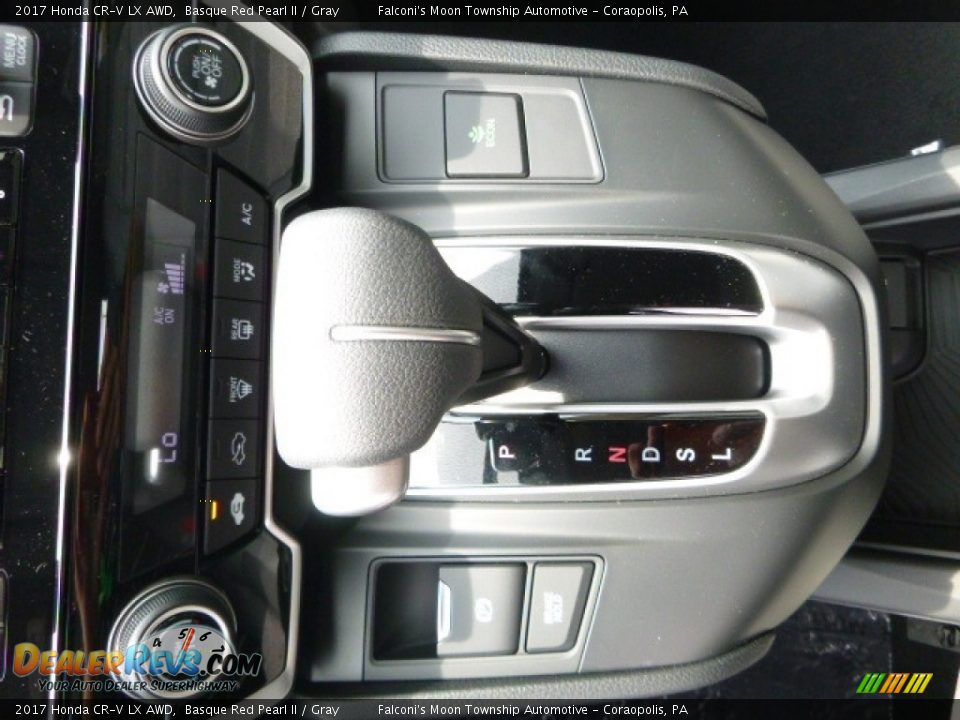 2017 Honda CR-V LX AWD Basque Red Pearl II / Gray Photo #12