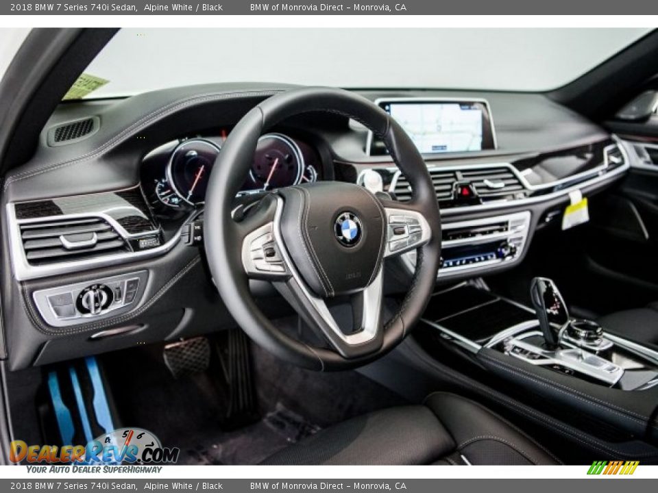 Dashboard of 2018 BMW 7 Series 740i Sedan Photo #5