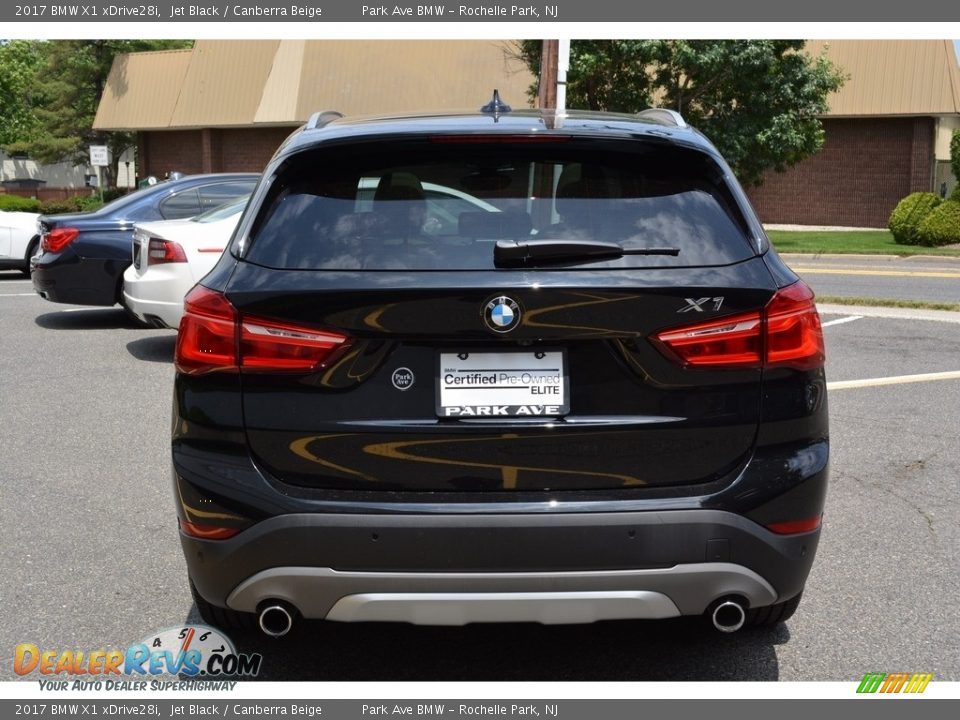2017 BMW X1 xDrive28i Jet Black / Canberra Beige Photo #4