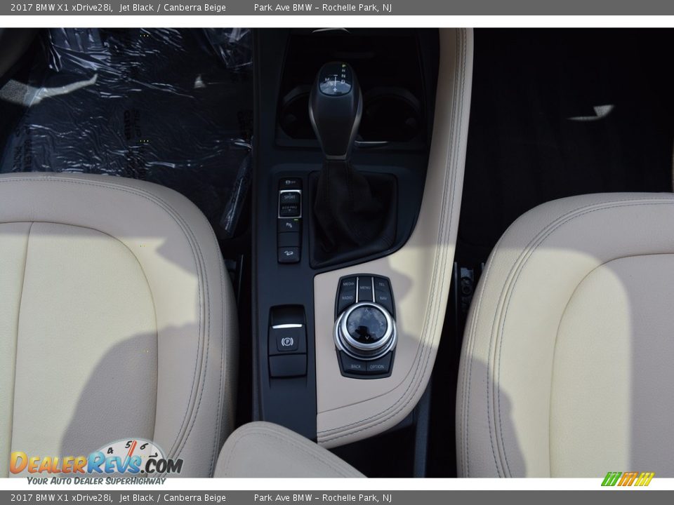 2017 BMW X1 xDrive28i Jet Black / Canberra Beige Photo #17