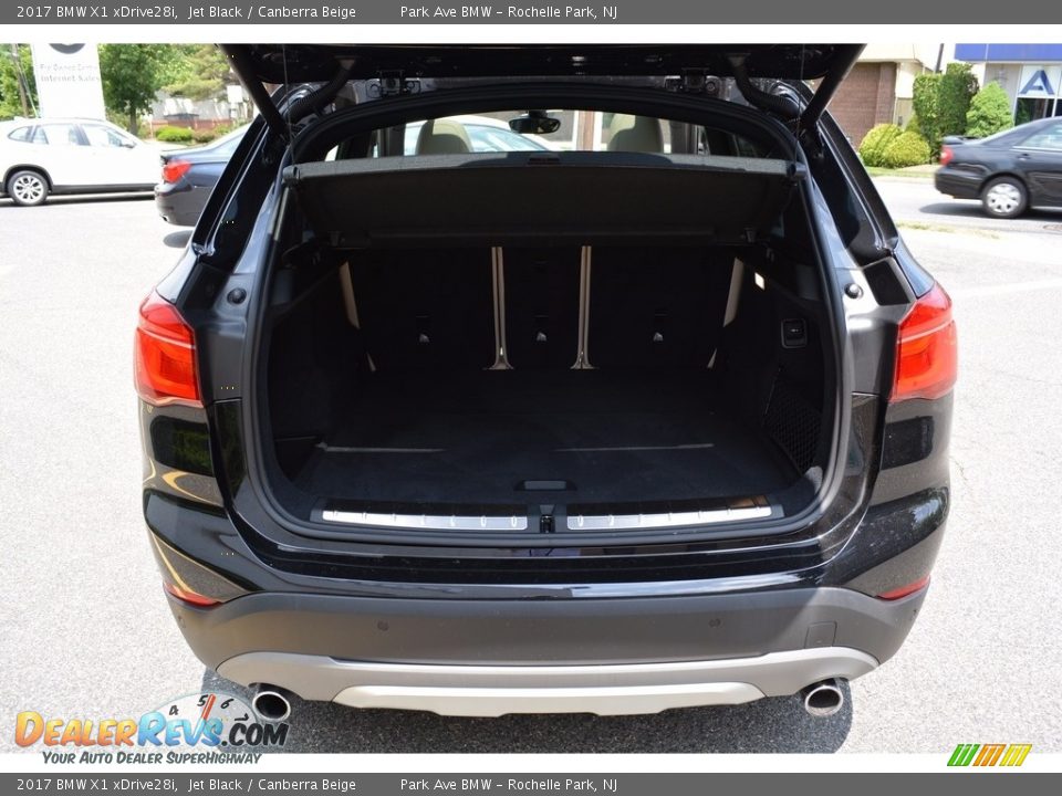 2017 BMW X1 xDrive28i Jet Black / Canberra Beige Photo #22