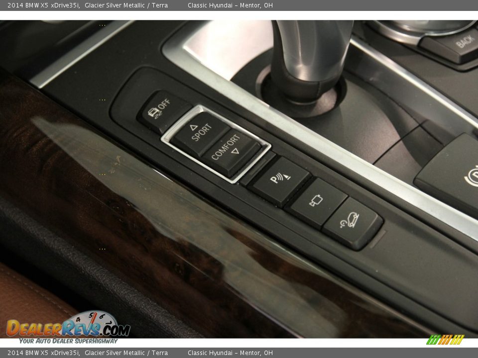 2014 BMW X5 xDrive35i Glacier Silver Metallic / Terra Photo #20