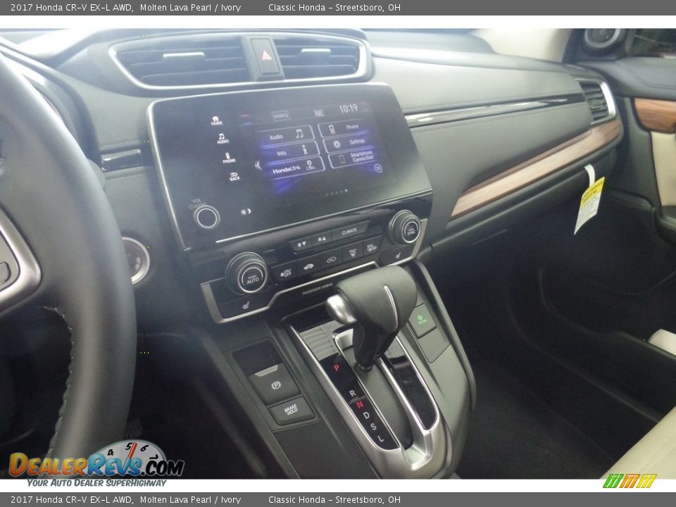 2017 Honda CR-V EX-L AWD Molten Lava Pearl / Ivory Photo #11