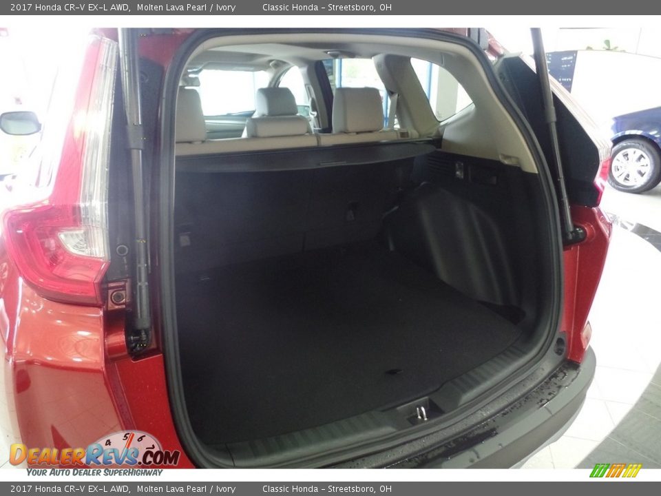 2017 Honda CR-V EX-L AWD Molten Lava Pearl / Ivory Photo #13