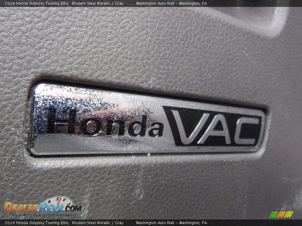 2014 Honda Odyssey Touring Elite Modern Steel Metallic / Gray Photo #31