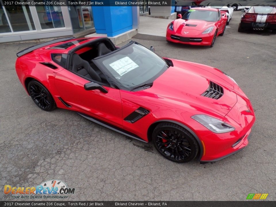 2017 Chevrolet Corvette Z06 Coupe Torch Red / Jet Black Photo #2