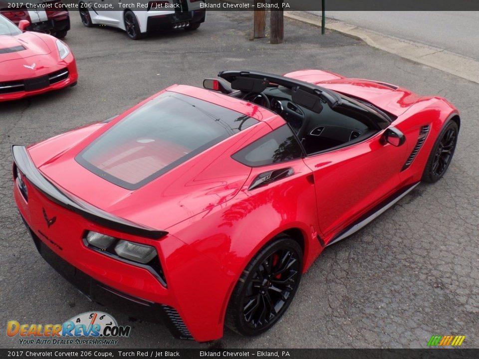 2017 Chevrolet Corvette Z06 Coupe Torch Red / Jet Black Photo #3