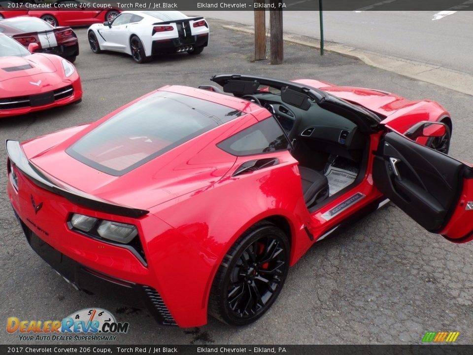 2017 Chevrolet Corvette Z06 Coupe Torch Red / Jet Black Photo #4