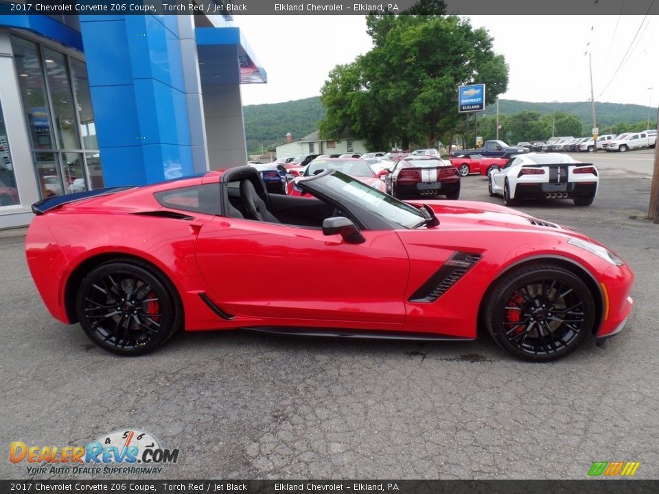 2017 Chevrolet Corvette Z06 Coupe Torch Red / Jet Black Photo #5