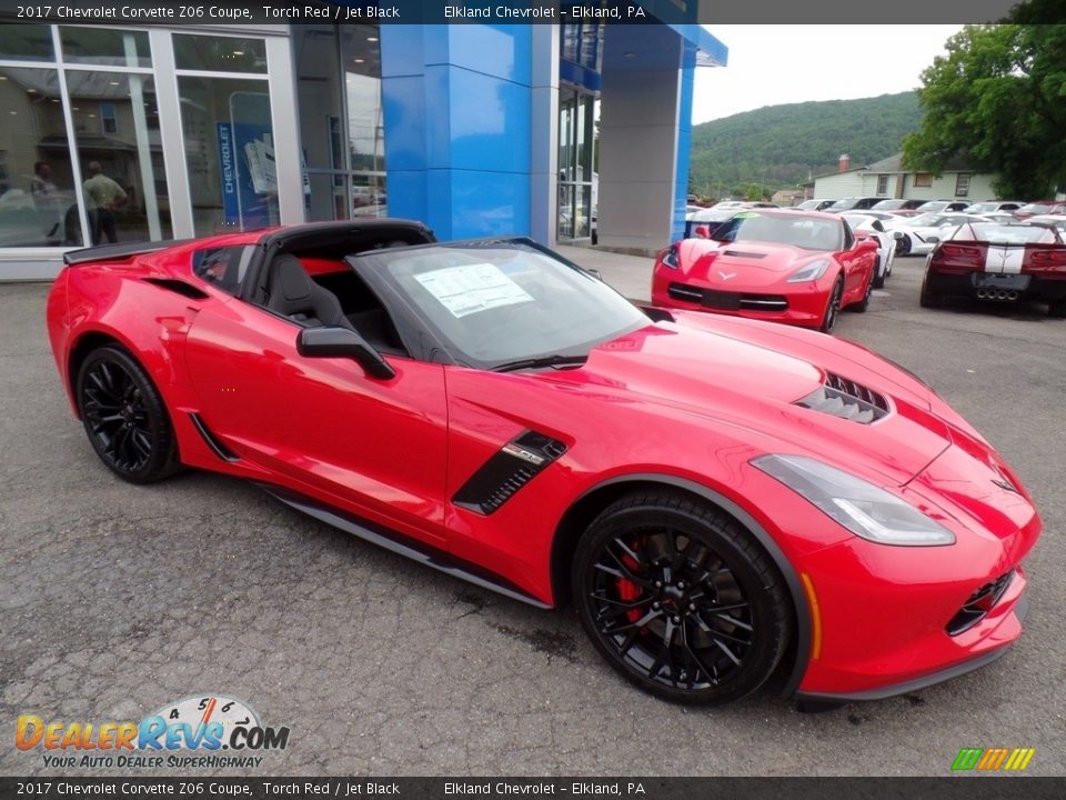 Torch Red 2017 Chevrolet Corvette Z06 Coupe Photo #6