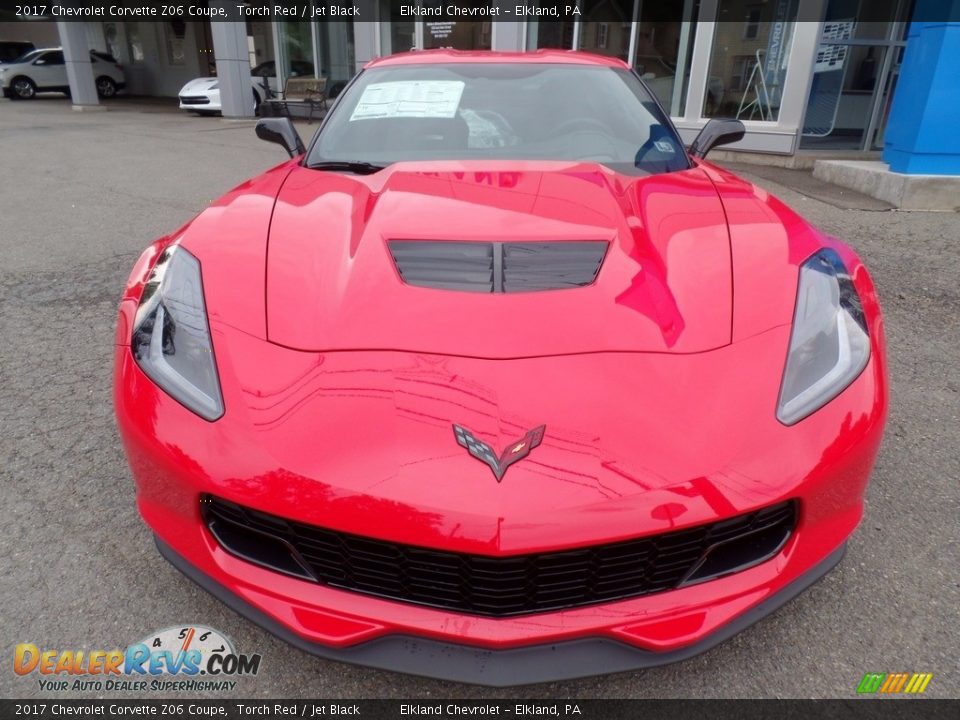2017 Chevrolet Corvette Z06 Coupe Torch Red / Jet Black Photo #8