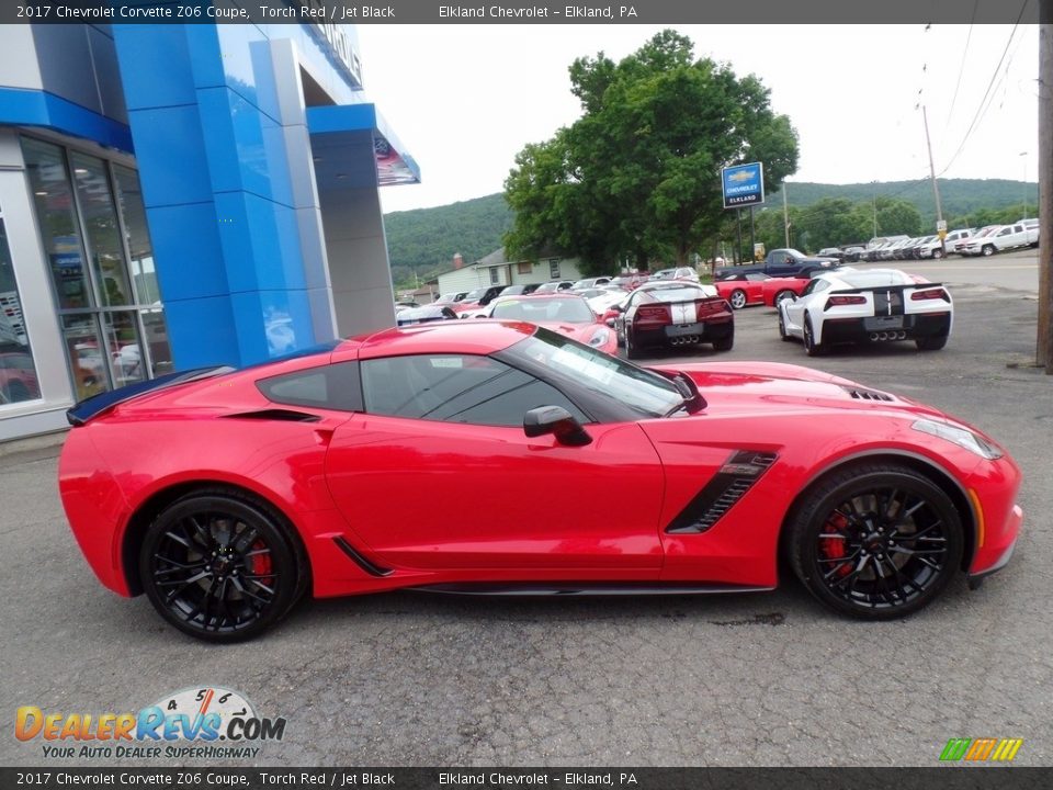2017 Chevrolet Corvette Z06 Coupe Torch Red / Jet Black Photo #10