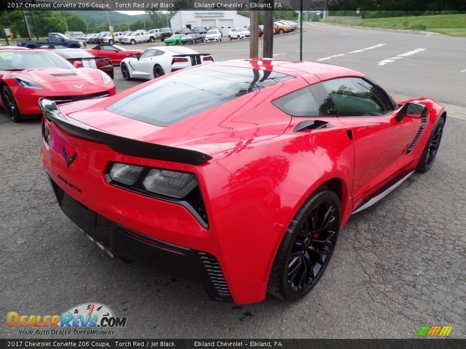 2017 Chevrolet Corvette Z06 Coupe Torch Red / Jet Black Photo #11