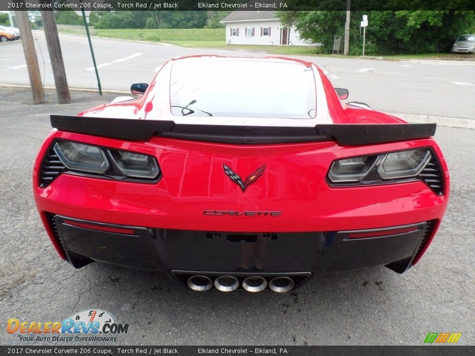 2017 Chevrolet Corvette Z06 Coupe Torch Red / Jet Black Photo #12
