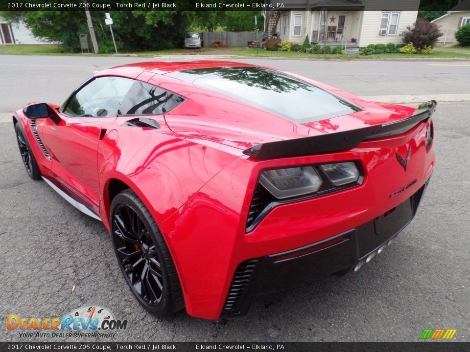 2017 Chevrolet Corvette Z06 Coupe Torch Red / Jet Black Photo #13