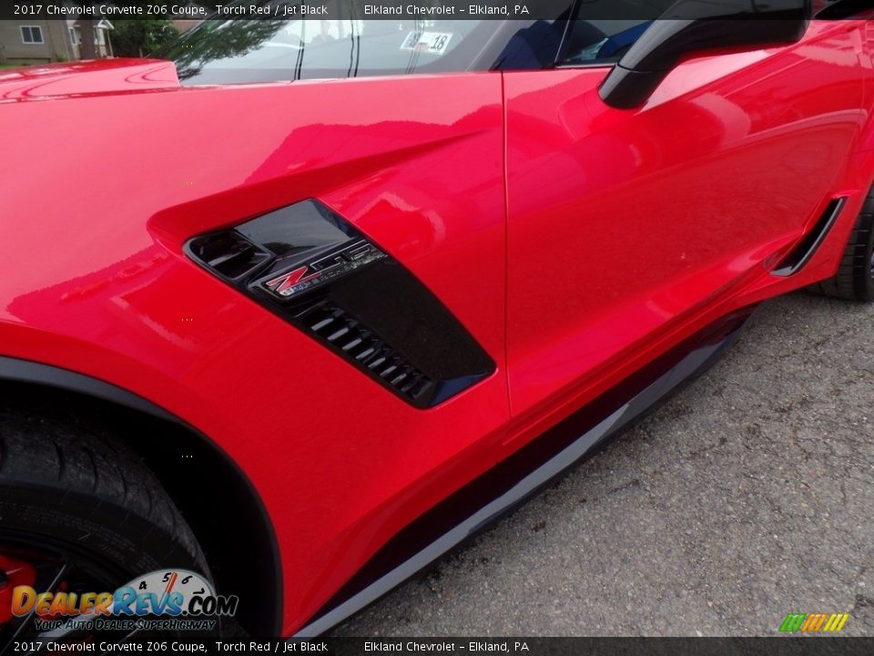 2017 Chevrolet Corvette Z06 Coupe Torch Red / Jet Black Photo #16
