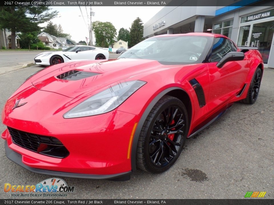2017 Chevrolet Corvette Z06 Coupe Torch Red / Jet Black Photo #17