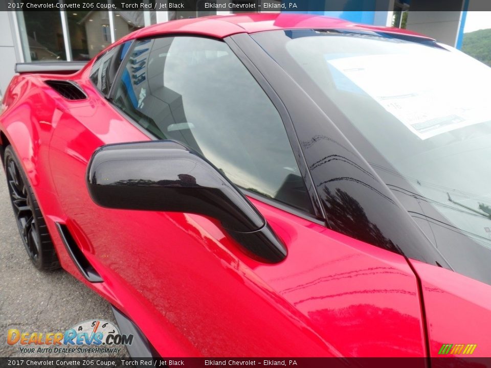 2017 Chevrolet Corvette Z06 Coupe Torch Red / Jet Black Photo #18