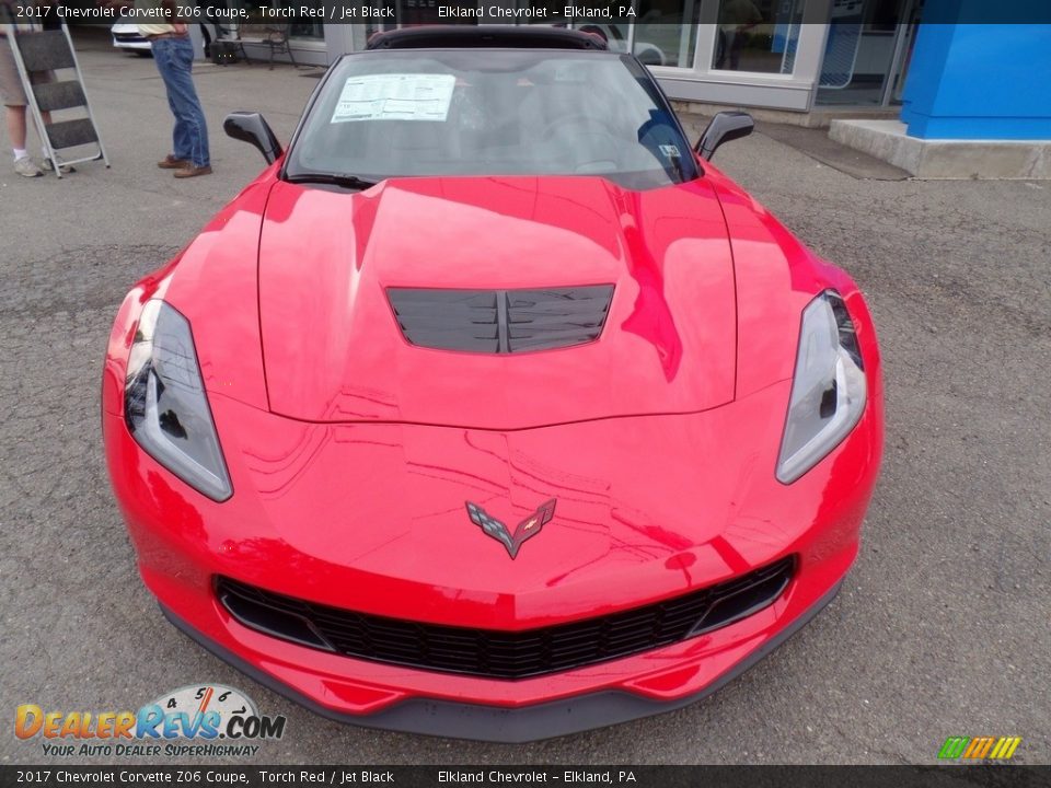 2017 Chevrolet Corvette Z06 Coupe Torch Red / Jet Black Photo #19