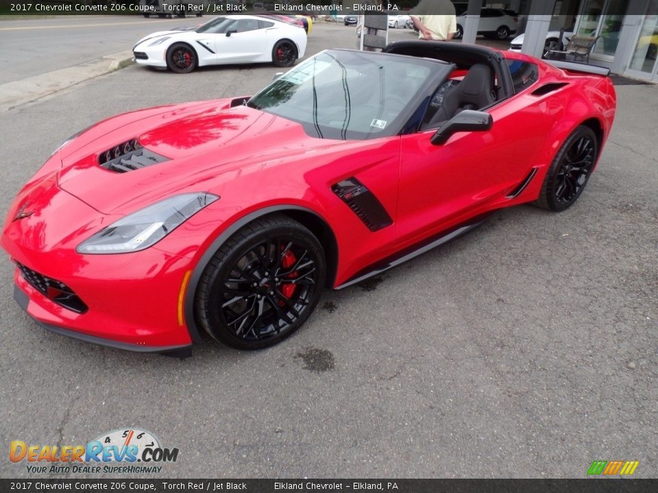 2017 Chevrolet Corvette Z06 Coupe Torch Red / Jet Black Photo #20