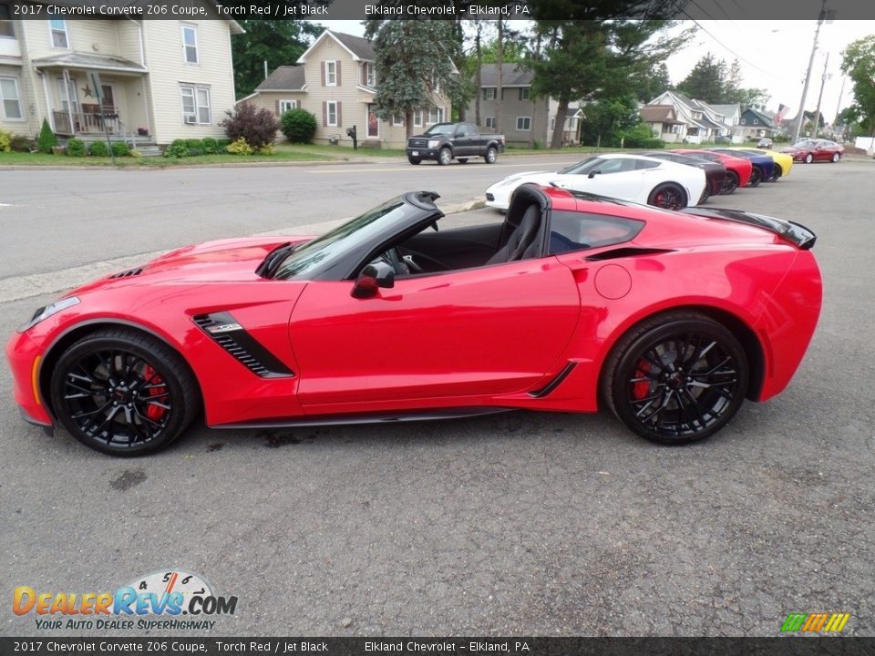 2017 Chevrolet Corvette Z06 Coupe Torch Red / Jet Black Photo #21
