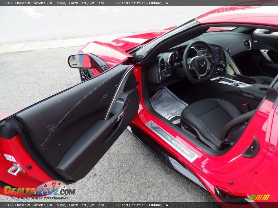 2017 Chevrolet Corvette Z06 Coupe Torch Red / Jet Black Photo #22