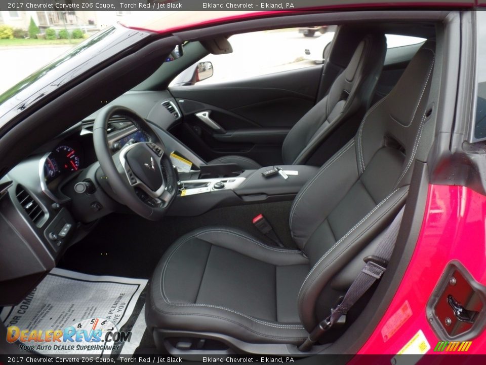 Front Seat of 2017 Chevrolet Corvette Z06 Coupe Photo #25