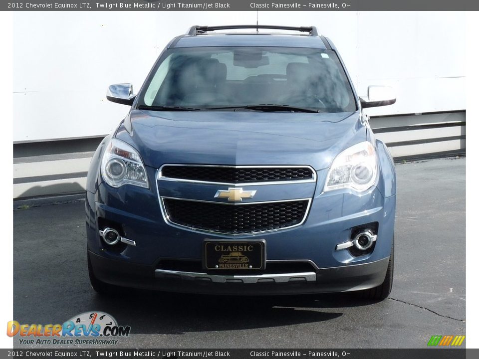 2012 Chevrolet Equinox LTZ Twilight Blue Metallic / Light Titanium/Jet Black Photo #4