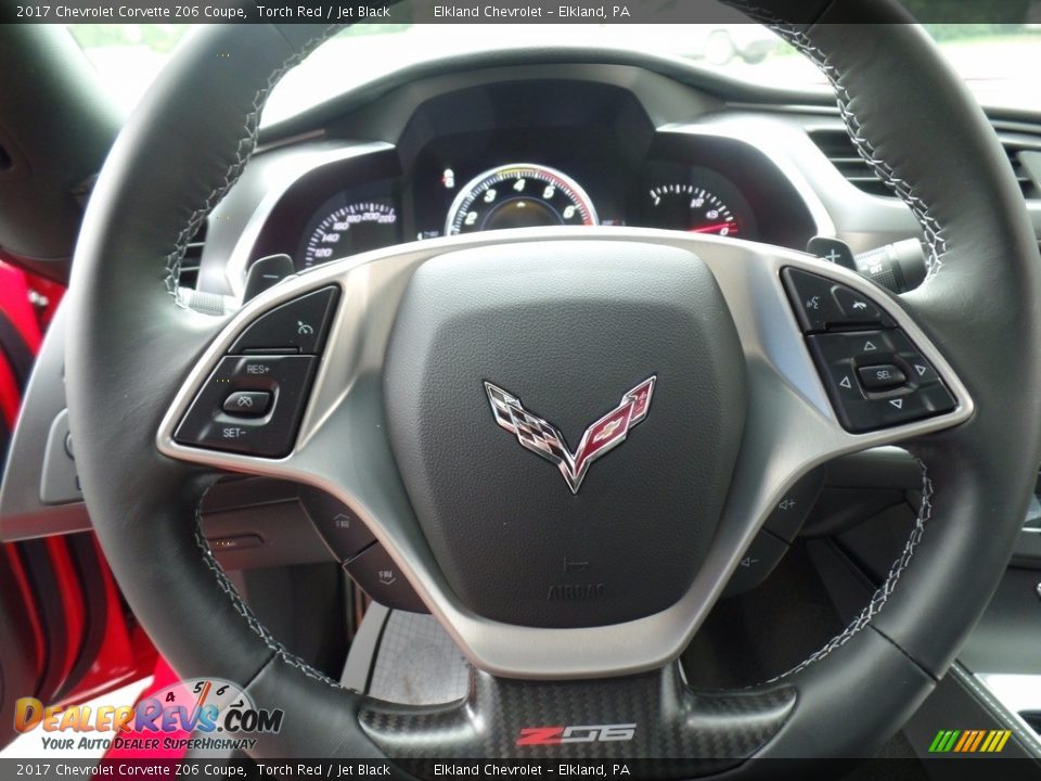 2017 Chevrolet Corvette Z06 Coupe Torch Red / Jet Black Photo #28