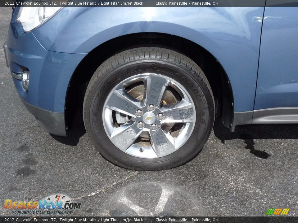 2012 Chevrolet Equinox LTZ Twilight Blue Metallic / Light Titanium/Jet Black Photo #5