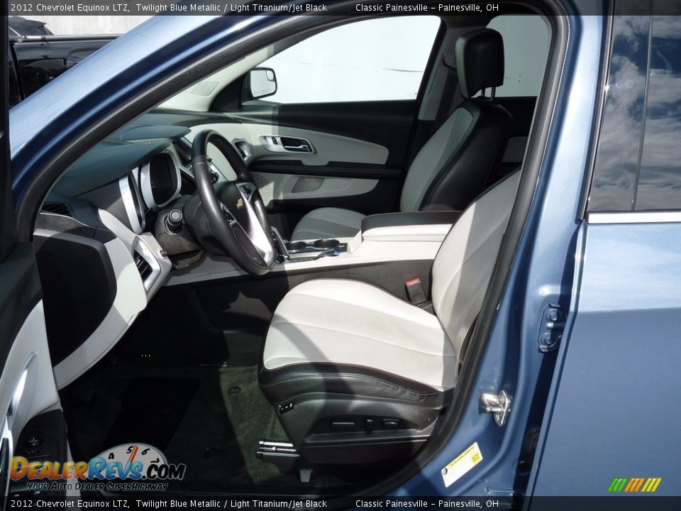 2012 Chevrolet Equinox LTZ Twilight Blue Metallic / Light Titanium/Jet Black Photo #8