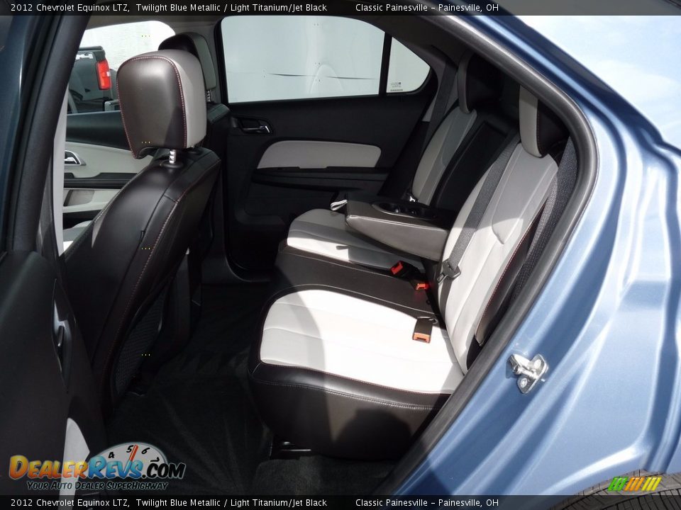 2012 Chevrolet Equinox LTZ Twilight Blue Metallic / Light Titanium/Jet Black Photo #9