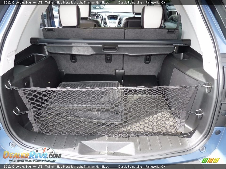 2012 Chevrolet Equinox LTZ Twilight Blue Metallic / Light Titanium/Jet Black Photo #10
