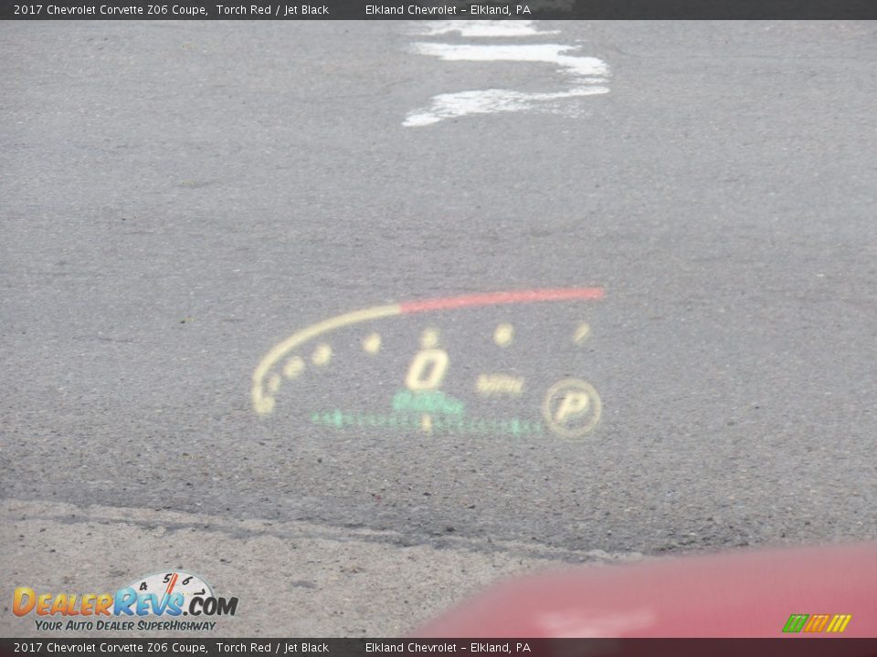 2017 Chevrolet Corvette Z06 Coupe Torch Red / Jet Black Photo #34