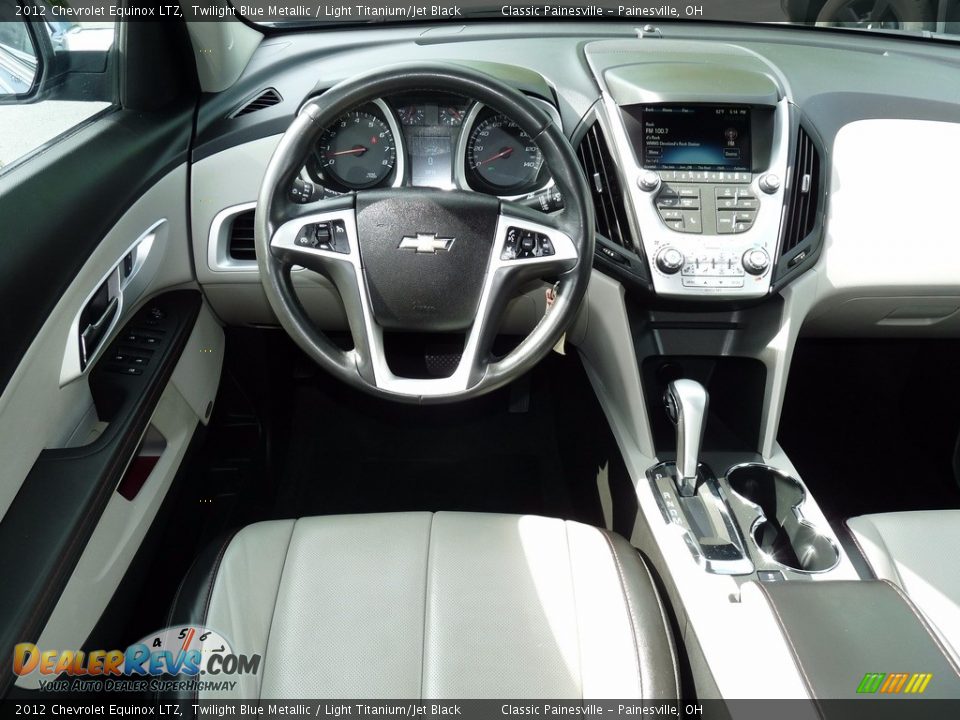 2012 Chevrolet Equinox LTZ Twilight Blue Metallic / Light Titanium/Jet Black Photo #12