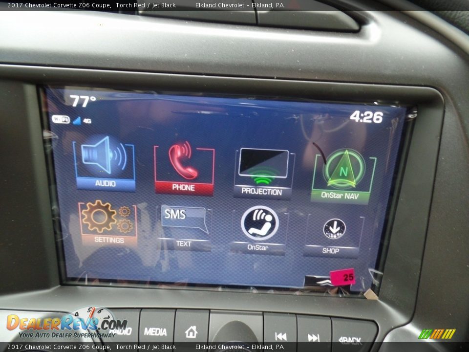 Controls of 2017 Chevrolet Corvette Z06 Coupe Photo #36