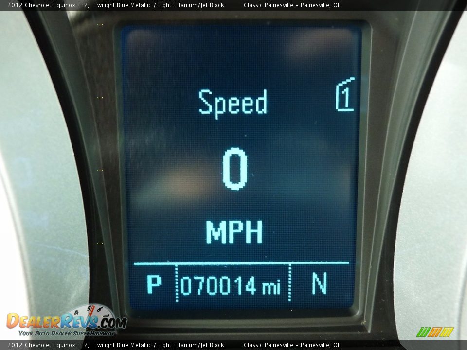 2012 Chevrolet Equinox LTZ Twilight Blue Metallic / Light Titanium/Jet Black Photo #14