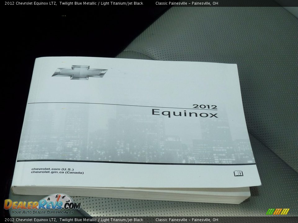 2012 Chevrolet Equinox LTZ Twilight Blue Metallic / Light Titanium/Jet Black Photo #16