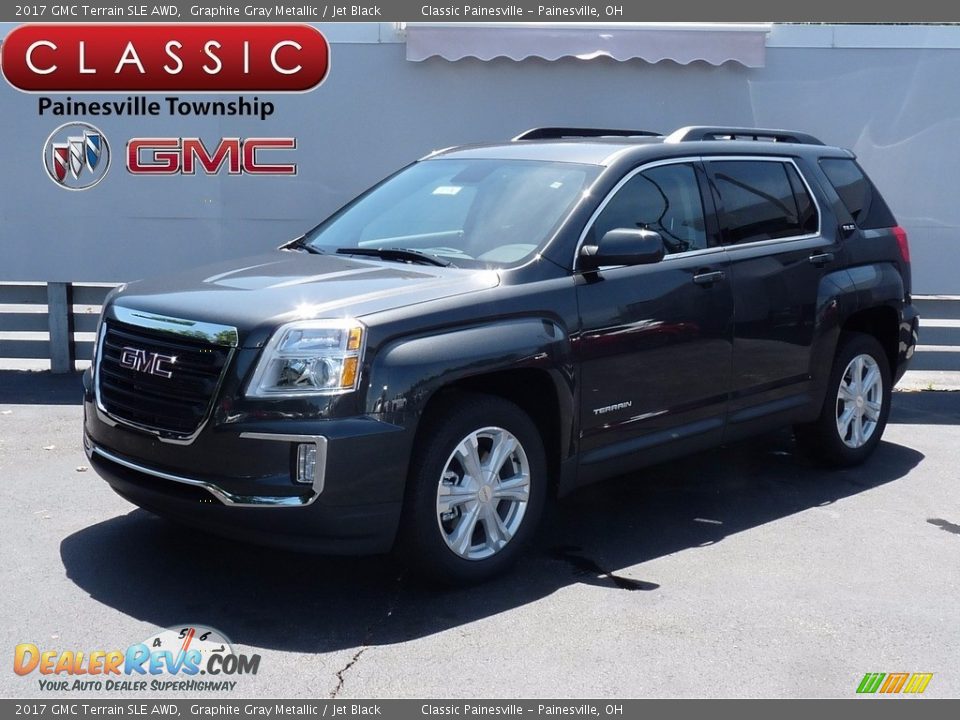 2017 GMC Terrain SLE AWD Graphite Gray Metallic / Jet Black Photo #1