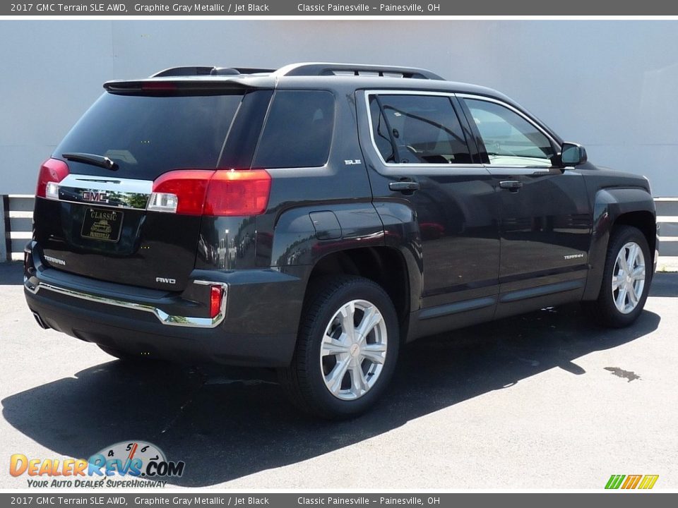 2017 GMC Terrain SLE AWD Graphite Gray Metallic / Jet Black Photo #2