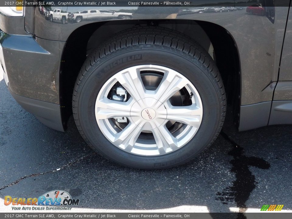 2017 GMC Terrain SLE AWD Graphite Gray Metallic / Jet Black Photo #5