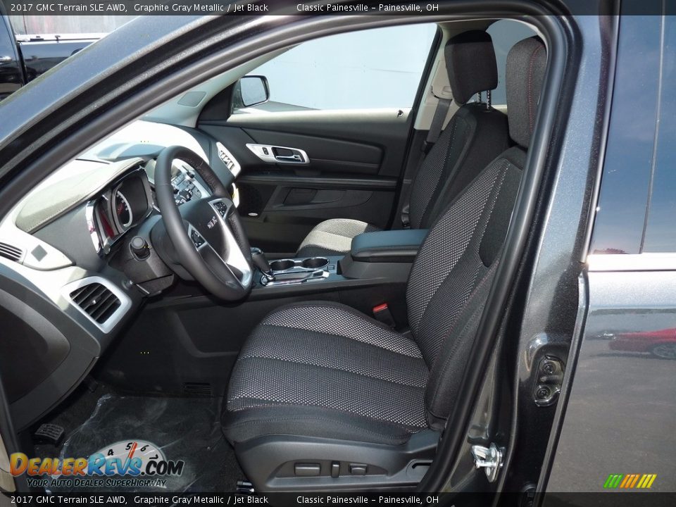 2017 GMC Terrain SLE AWD Graphite Gray Metallic / Jet Black Photo #6