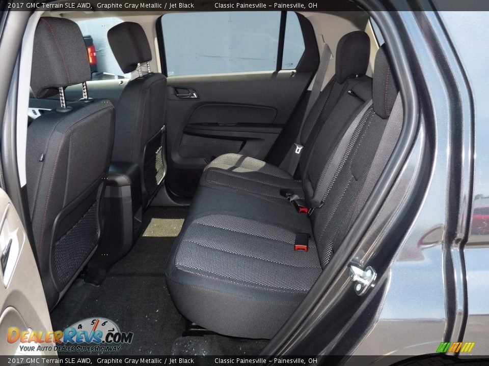 2017 GMC Terrain SLE AWD Graphite Gray Metallic / Jet Black Photo #7