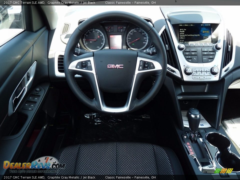 2017 GMC Terrain SLE AWD Graphite Gray Metallic / Jet Black Photo #8