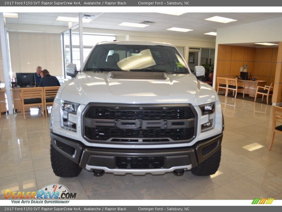 2017 Ford F150 SVT Raptor SuperCrew 4x4 Avalanche / Raptor Black Photo #4