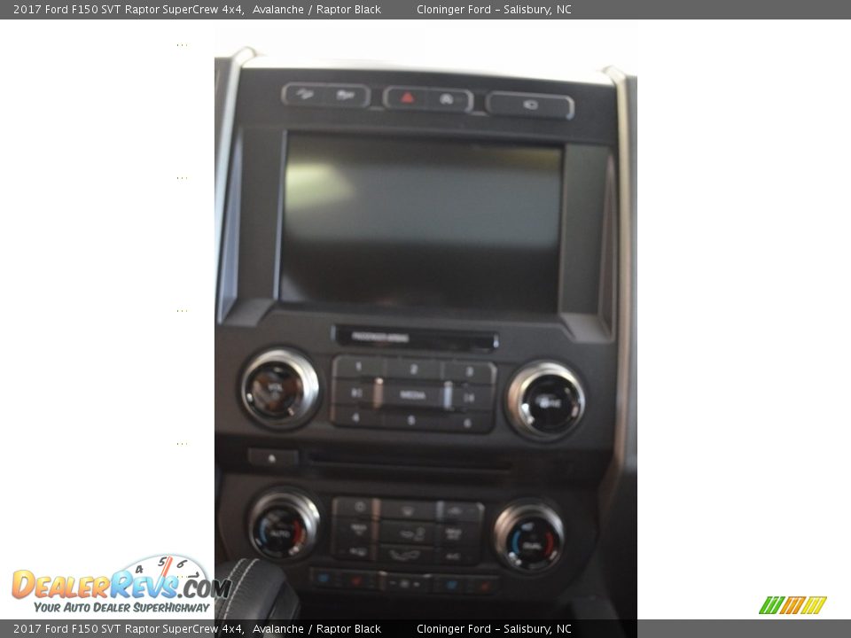 2017 Ford F150 SVT Raptor SuperCrew 4x4 Avalanche / Raptor Black Photo #11