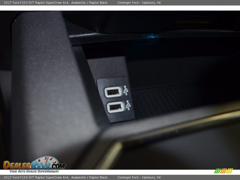 2017 Ford F150 SVT Raptor SuperCrew 4x4 Avalanche / Raptor Black Photo #13