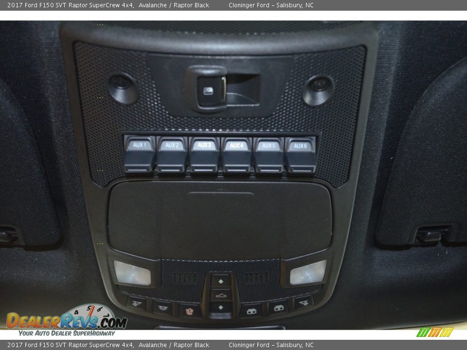 2017 Ford F150 SVT Raptor SuperCrew 4x4 Avalanche / Raptor Black Photo #17