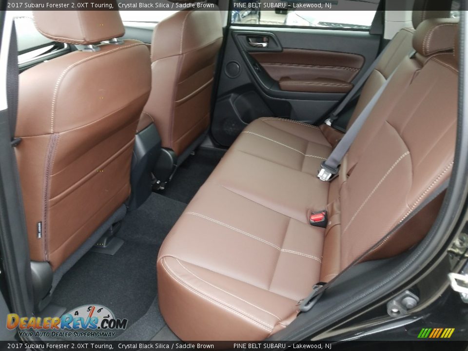 Rear Seat of 2017 Subaru Forester 2.0XT Touring Photo #8